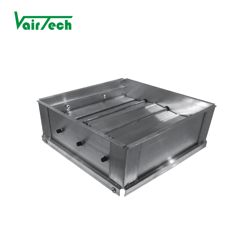 Modern Design HVAC Square Air Volume Control Opposed Blade Damper Stainless Steel and Aluminum Material for Ventilation