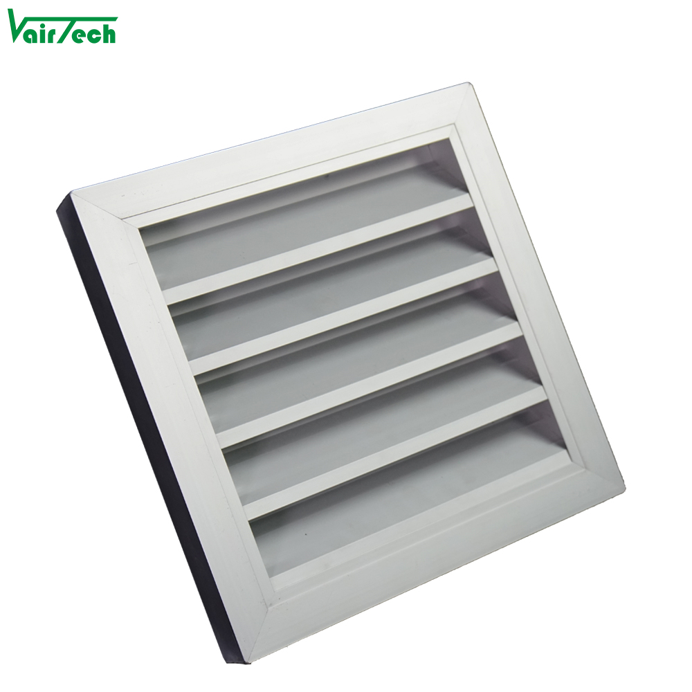 Customizable Waterproof Air Louver Aluminum Return Air Grille Out Door Ventilation Grille
