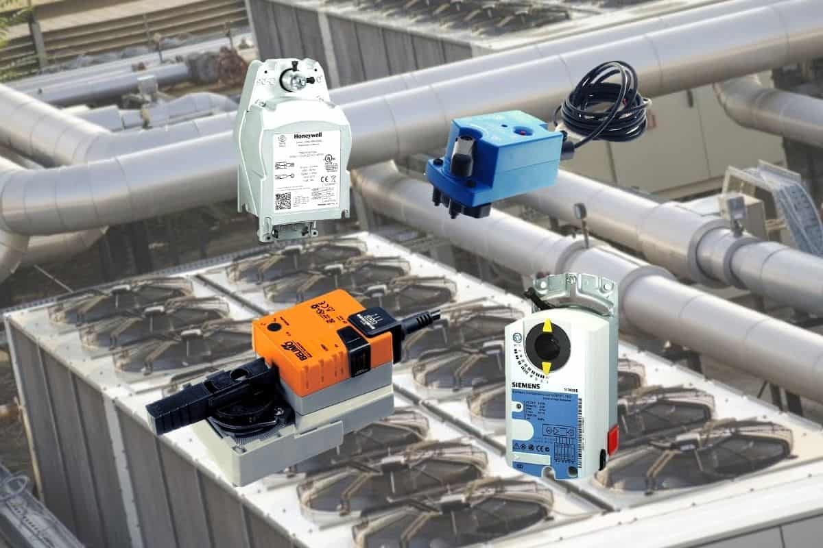 Smart HVAC Control: Automate Airflow with Electric Damper Actuators